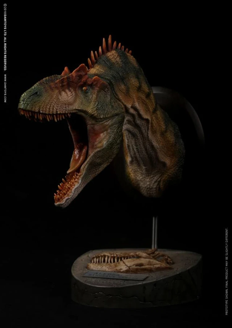 Для коллекции ALLOSAURUS бюст Коллекционная Голова Статуя MUS010A/B серии музейных игрушек исключительный кран 12 ''Статуэтка
