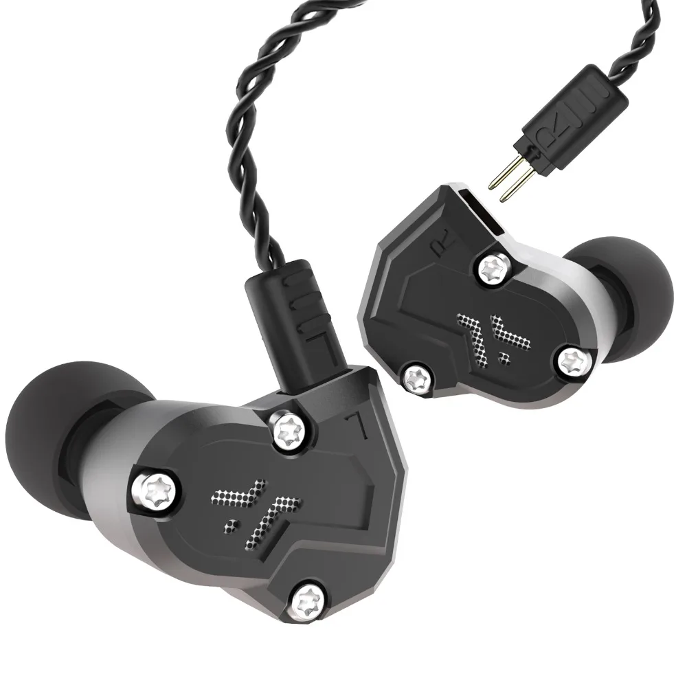 Revonext QT3S 2DD+2BA Hybrid Technology In Ear Earphone HIFI Balanced Headset for Runing Sport Earphone Earbud Upgrade Cable QT5