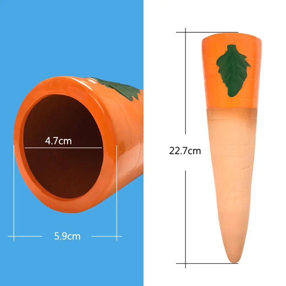 

New 4 Pcs Self Automatic Garden Watering System Plant Potted Dripper Carrot Percolator Outdoor Decorative Flowerpot Ornaments