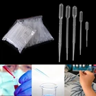 Пипетки Одноразовые прозрачные для эпоксидной смолы 20-200 шт., инструмент для перевода силиконовых форм, эпоксидной смолы, для рукоделия, ювелирных изделий, 0,2-3 мл