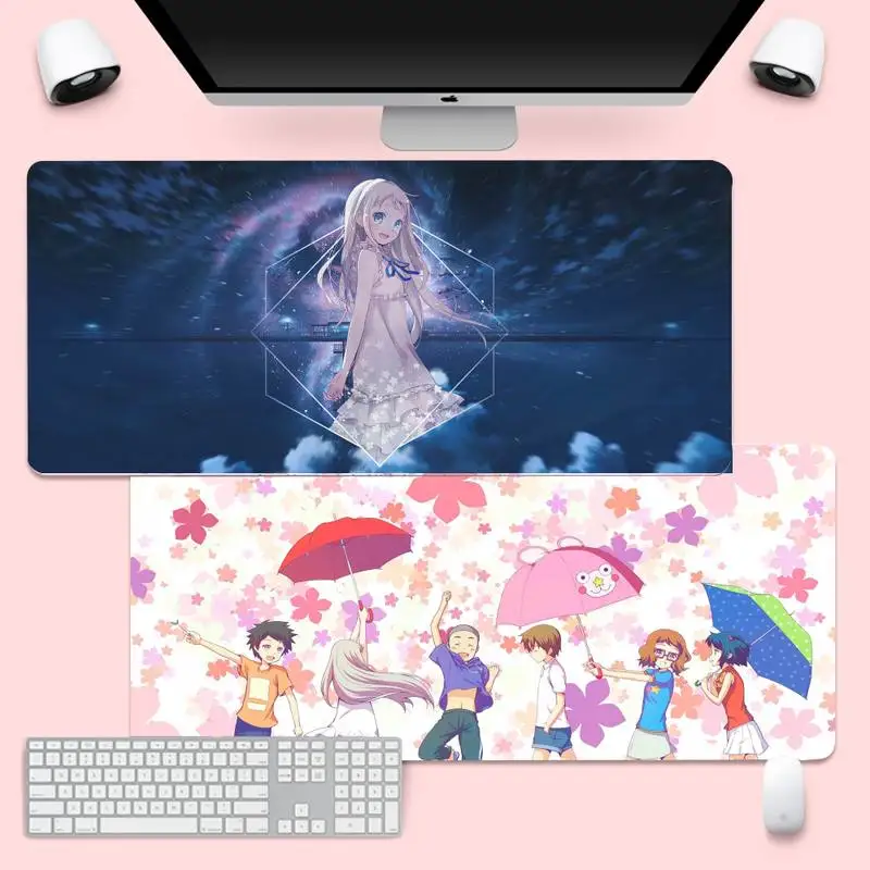 

Anohana Unique Desktop Pad Game Mousepad Gaming Mousemat XL Large Keyboard PC Desk Mat Takuo Anti-Slip Comfort Pad
