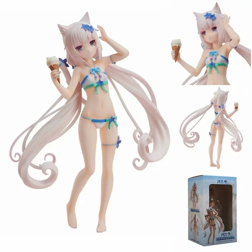 17 см Новинка Native Nekopara Chocola & Vanilla 1/7 Масштаб ПВХ фигурка Аниме Сексуальная девушка