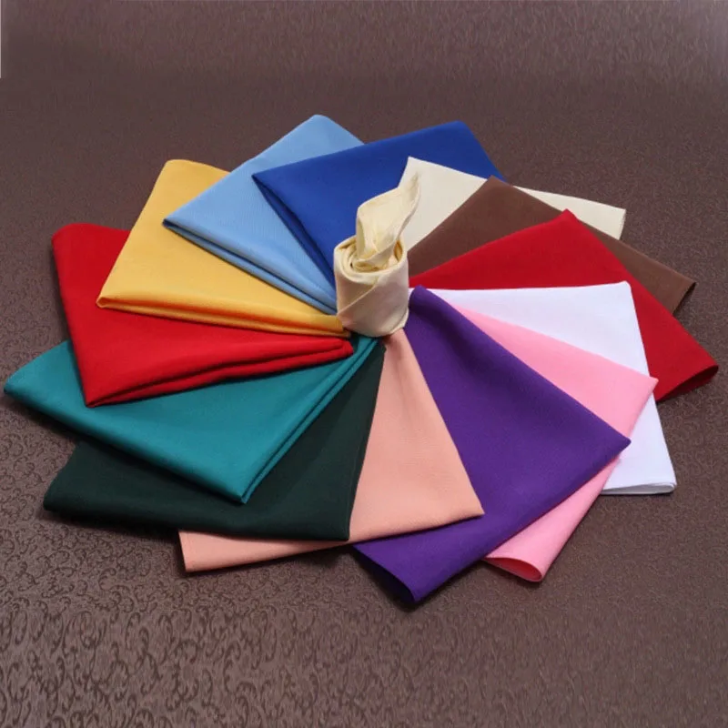 Квадратная атласная ткань для украшения свадьбы праздника вечеринки отеля дома