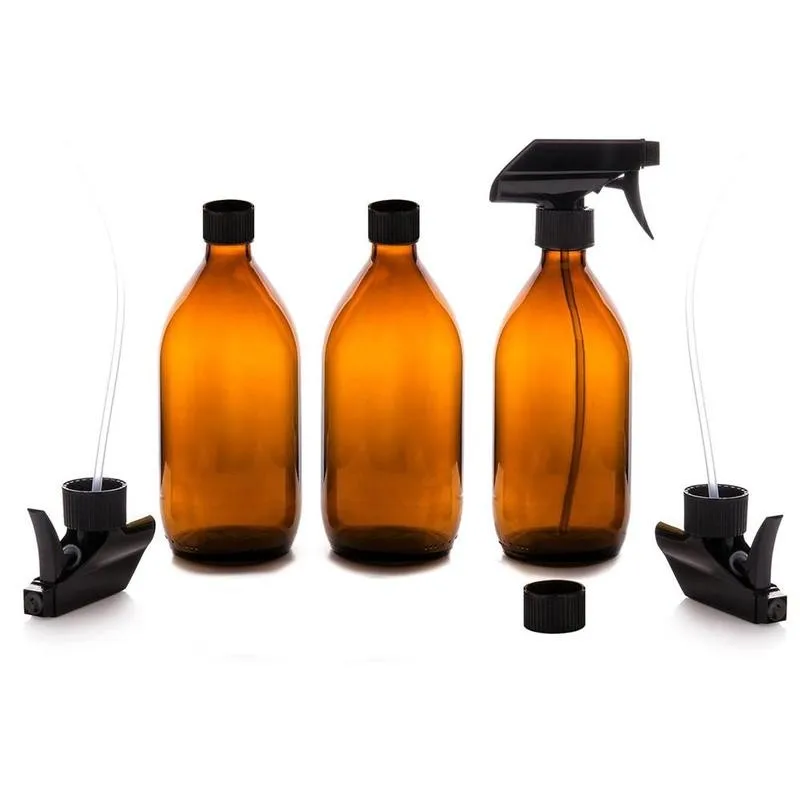 1/2/3 Коричневый Стеклянный салонный распылитель дозатор эфирного масла для