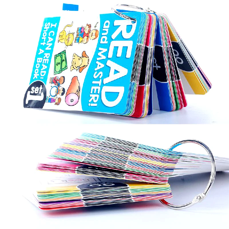 Детские развивающие карточки Монтессори 107 с надписью корни Phonics|Чтение| |