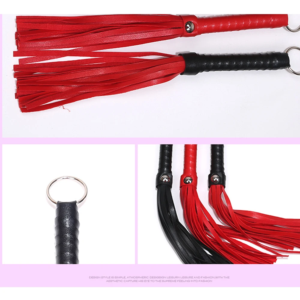БДСМ бондаж секс-игрушки для пар из искусственной кожи flogger SM секс хлыст-флоггер