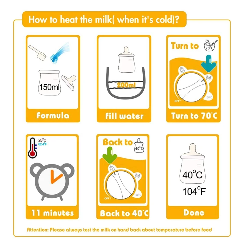 

Bimirth Baby Bottle Warmer Food Heater Smart Thermostat 4 in 1 Multifunctional Milk Warmer for Most Baby Bottles