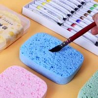art brush painting super a bsorbent sponge magic cotton water powder watercolor brush cleaning painting box art supplies