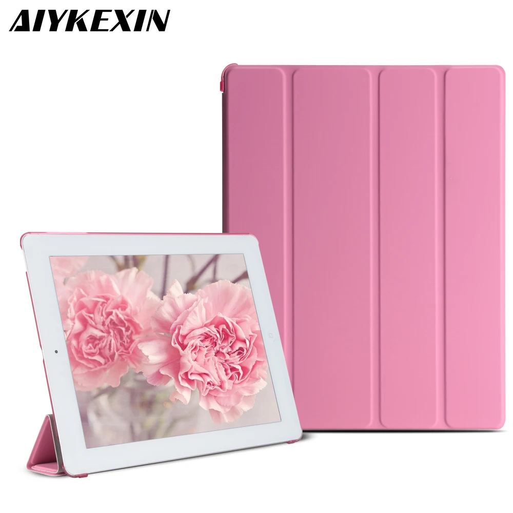 Чехол AIYKEXIN из искусственной кожи для iPad 2 3 4 задняя крышка поликарбоната