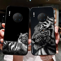 yinuoda white tiger phone case for huawei mate 20 10 9 40 30 lite pro x nova 2 3i 7se