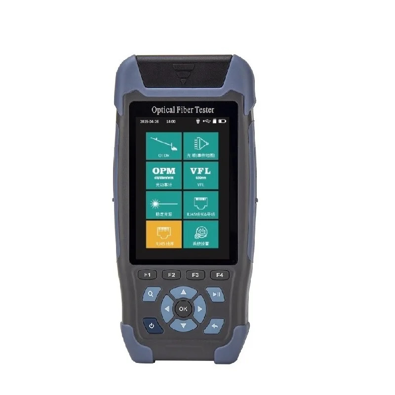 Мини OTDR Reflectometre FTTH волоконно оптический тестер многофункциональный с оптическим