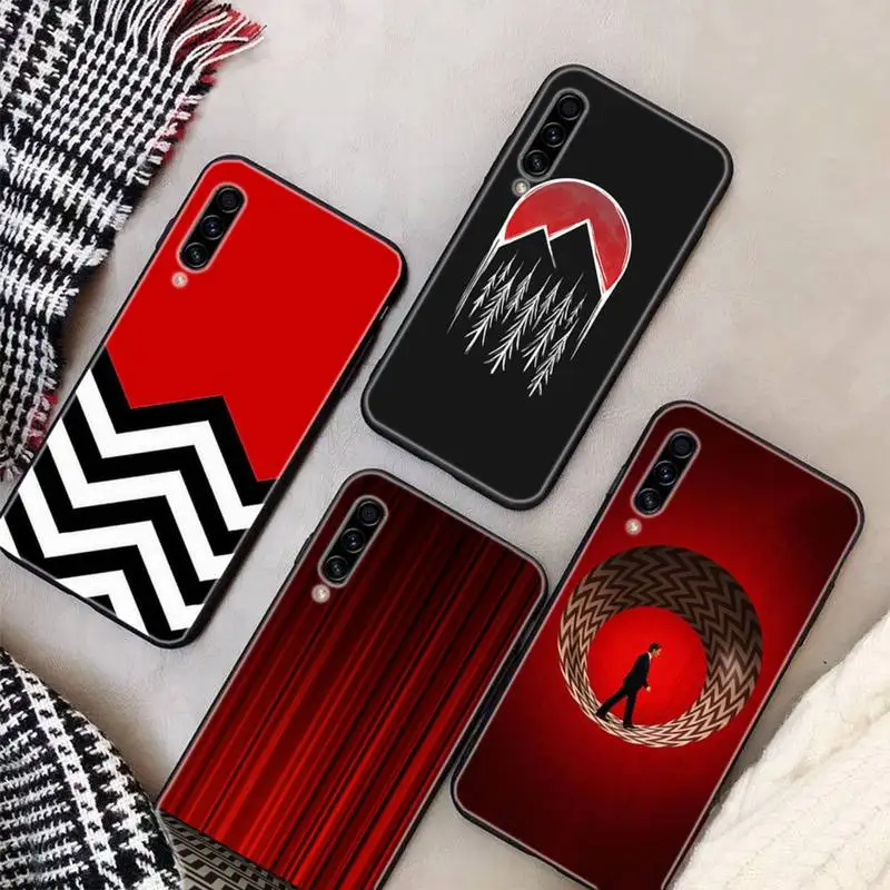 

Welcome To Twin Peaks Black Soft Phone Cases For Samsung S9 10 20 Plus Note 9 10 10plus 20 Ultra A20 21s J7 Plus 8