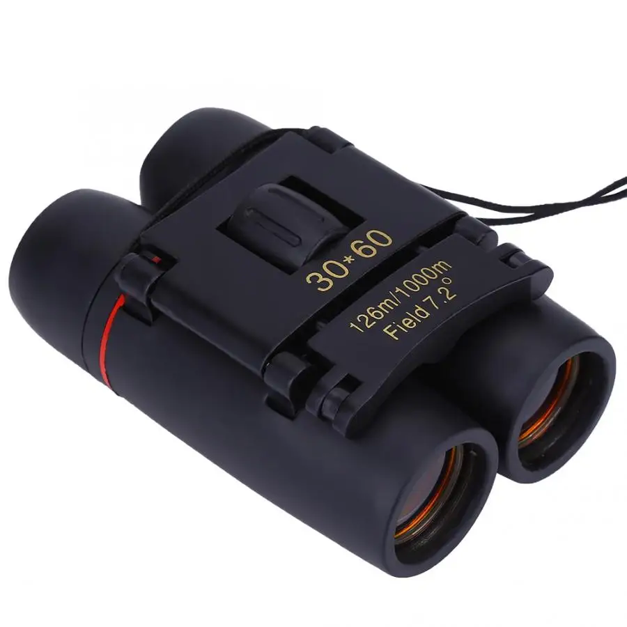 Складной бинокль 30x60 с дальним зумом 1000 м ночсветильник видением для наблюдения