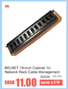 19 дюймов 1U шкафа проходной 24 Порты и разъёмы CAT6 патч Панель RJ45 сетевой кабель-переходник ввод/вывод Keystone Jack модульный распределительный шкаф