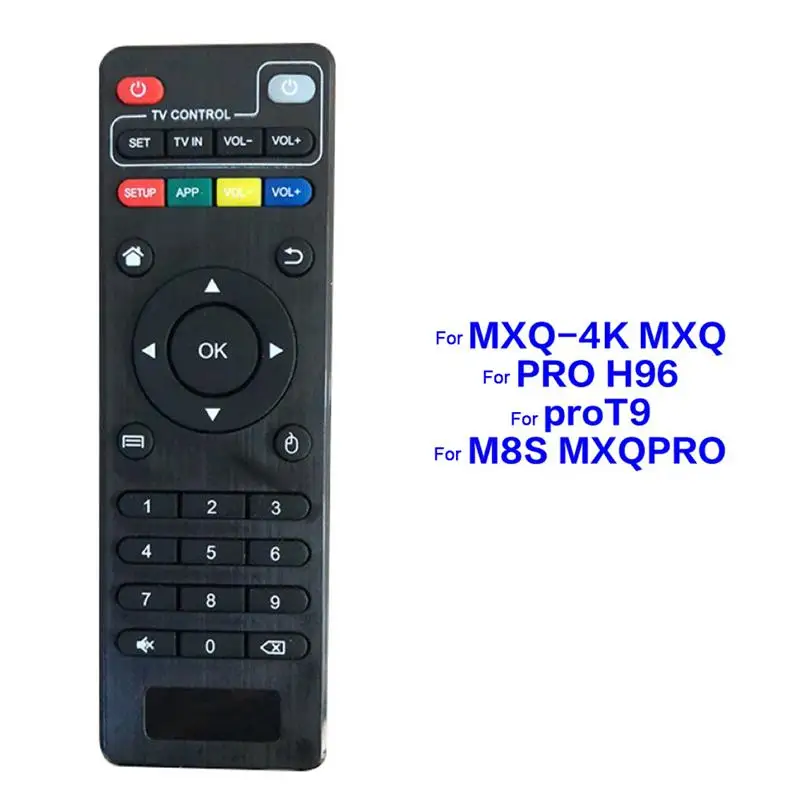 

Remote Control Replacement For T95M T95N MXQ MXQ-PRO MXQ-4K M8S m8n Android TV Box TV Set-Top Box Remote Control