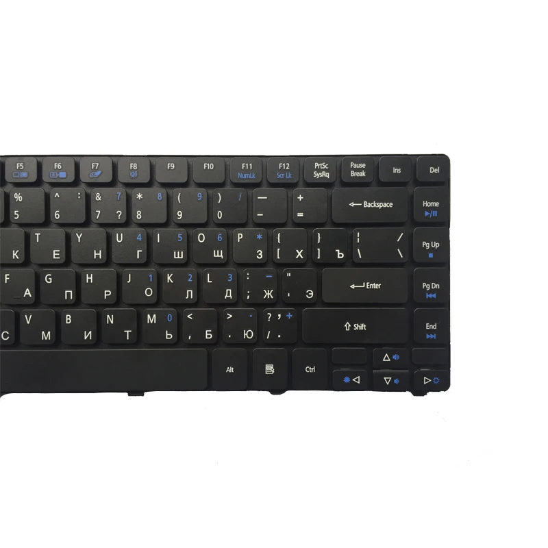 Новая русская клавиатура для ноутбука Acer Aspire 4810 4810T 4820 4820T 4625 4625G 4752 4350 4350G черная |