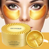 60pcs gold collagen eye mask anti sleep crystal eye patch moisturizing dark circles remover eye mask eye care
