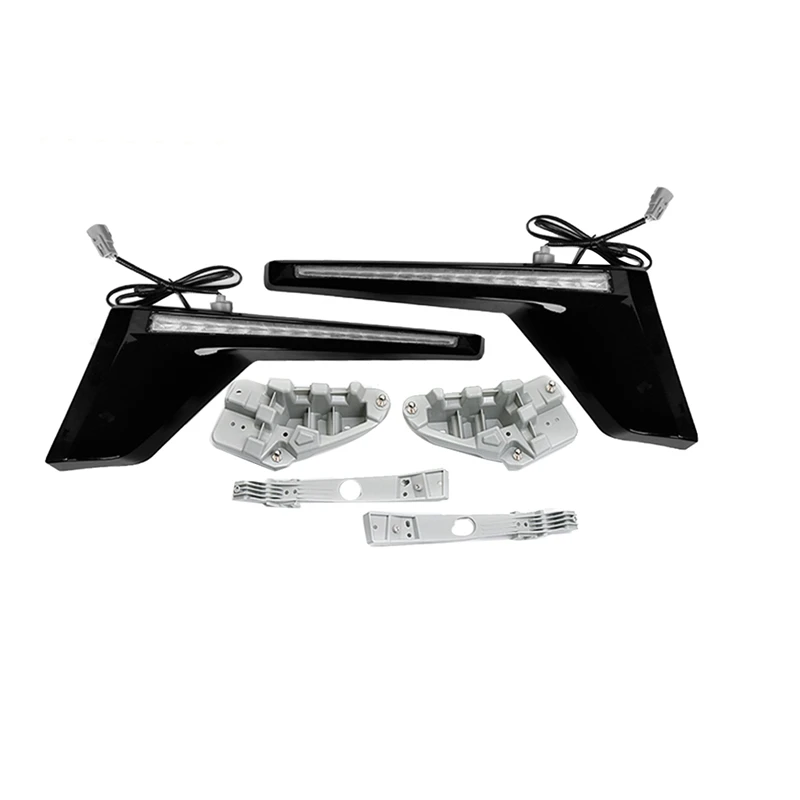 

Дневные ходовые огсветильник с указателем поворота, светодиодсветодиодный передняя решетка радиатора для Toyota Land Cruiser 200, FJ200, LC200, 2016-2020