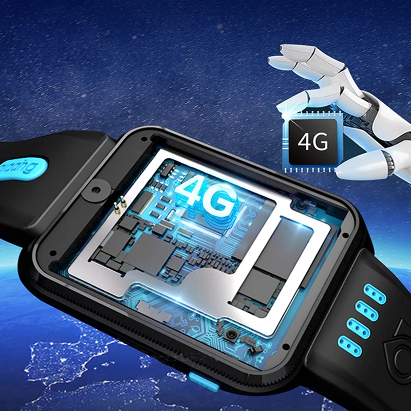 

Smart watch women men 4G Camera GPS Student Whatsapp Google Smartwatch 2020 Video Monitor Tracker Location Phone Watchs