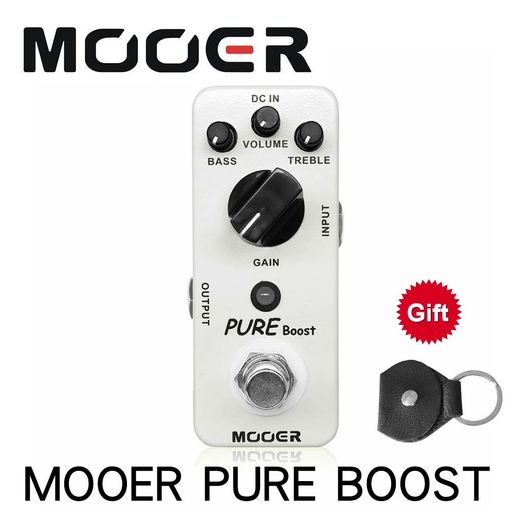 Mooer MBT2 Pure Boost Micro Mini педаль для электрогитары True Bypass | Спорт и развлечения
