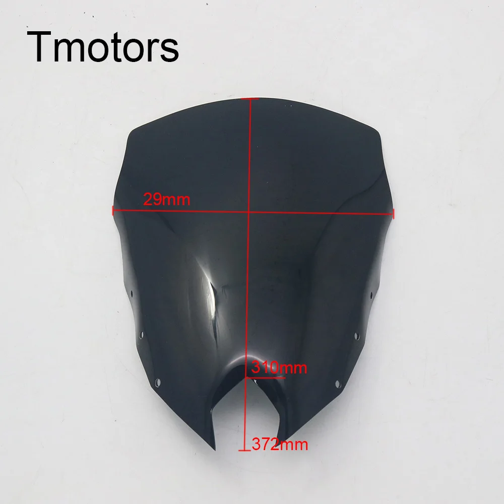 Ветровое стекло для мотоцикла экран Yamaha FZ6R 2009 2010 2011 2012 2013 2014 2015 2016|Козырьки от