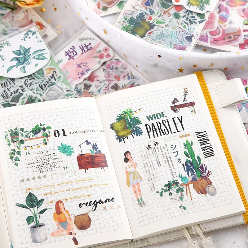 40 шт./лот теплые зимние бумажные наклейки декоративные для скрапбукинга DIY