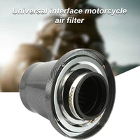 45 hot sales universal air filter high flow metal cold air intake filter replacement for motorcycles