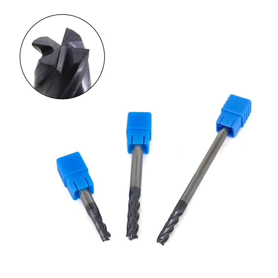 Концевая фреза Augusttools HRC50 4 флейты мм 5 6 8 10 карбидная Вольфрамовая сталь|Фреза| |