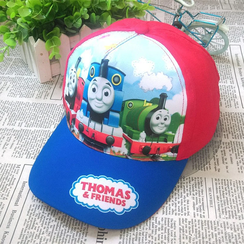 Кепки с мультяшными героями Thomas and Friends Детские регулируемые кепки для бейсбола