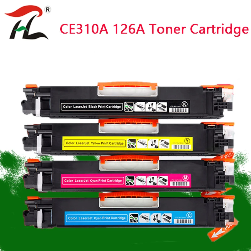 Совместимый картридж с тонером CE310A 310a ce310 CE311A CE312A CE313A для HP 126A LaserJet Pro CP1025 1025nw M275mfp