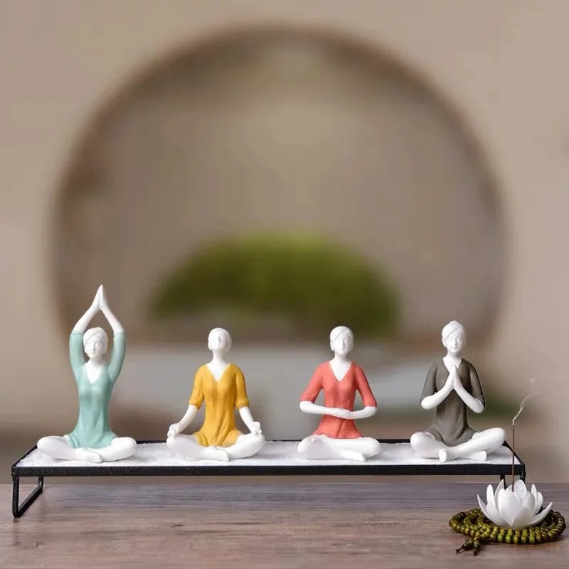 Фиолетовый Глиняный чайный поднос с изображением крыс и зодиака домашний декор