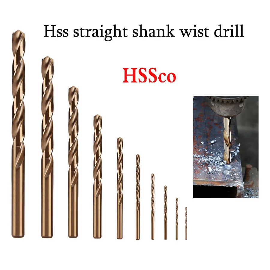 Набор спиральных Сверл из быстрорежущей стали с прямым хвостовиком 1 0-12 5 мм -