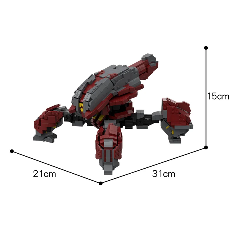 

"Halo Star Space Wars 2 Banished-Locust Creative Building Blocks Bricks Star Series Wars Collection For Children Toys Toy Gifts