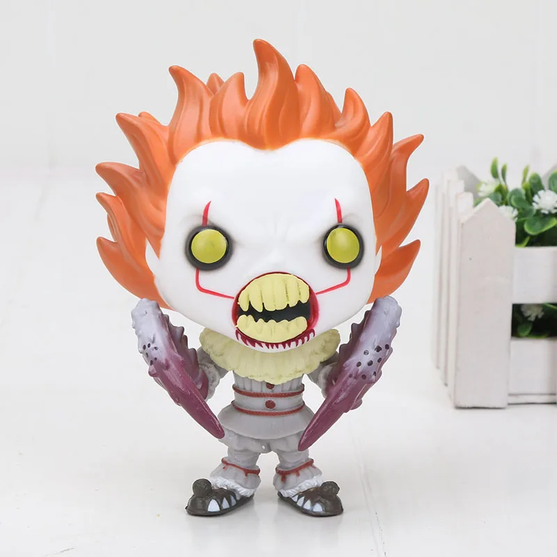 8 NECA Horror Stephen King's Movie It pennywise фигурка Джокер клоун Классическая канализационная сцена модель ПВХ фигурка коллекционная игрушка - Цвет: 8