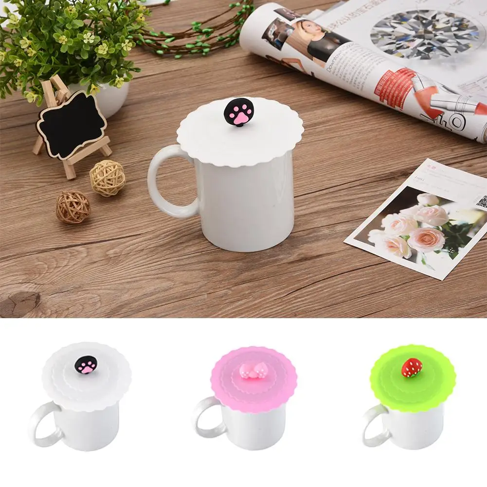 Силиконовая крышка для чашки 10 см силиконовая против пыли Уплотнители