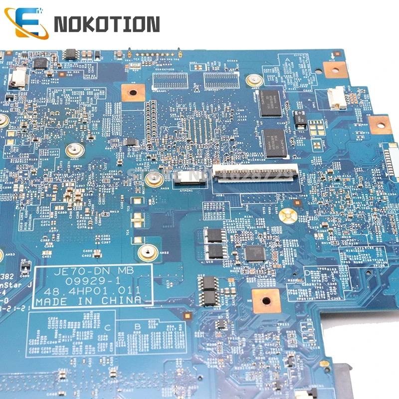 NOKOTION JE70-DN MB 09929-1 48.4HP01.011 MBBKM01001 MB. BKM01.001 для acer aspire 7551 7551G материнская плата для ноутбука DDR3 512MB GPU