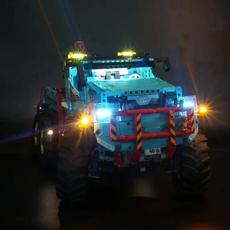 Kyglaring светильник для грузовика lego 42070 Technic Series The Ultimate вездеход 6X6 с дистанционным