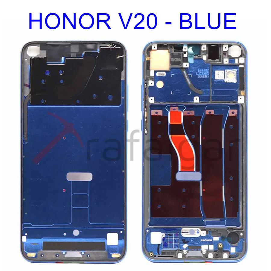 Передняя рамка для huawei Honor View 20, опорная Рамка для экрана, средняя рамка, рамка для huawei Honor 20 Pro, передняя рамка, замена