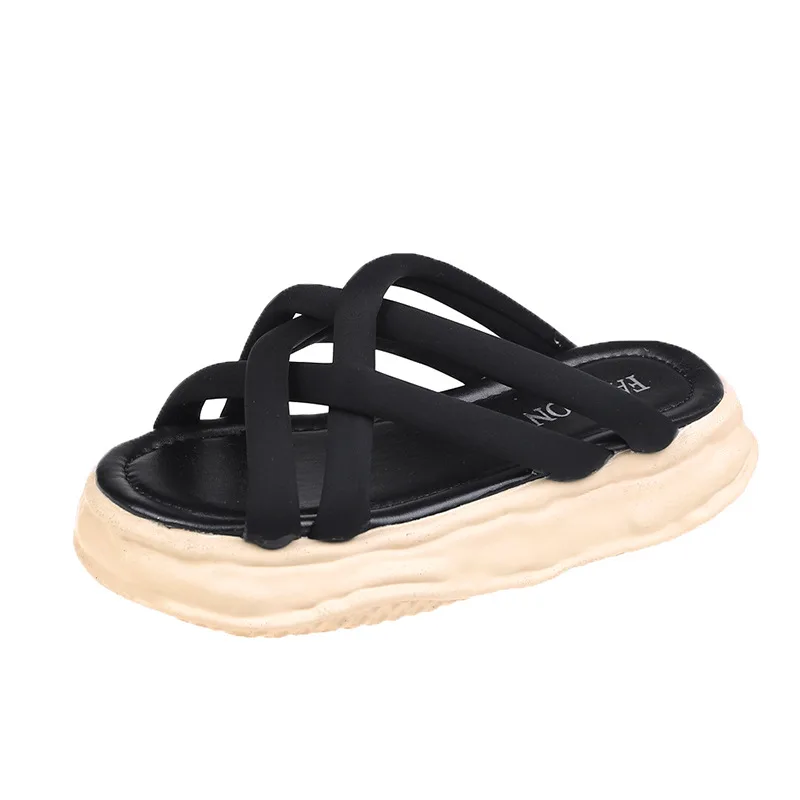 

Summer Shoes For Women Platform Women's Sandals 2021 New Fashion Vacation Beach Slippers Anti-Slip Sandals Outside Lazy Slippers