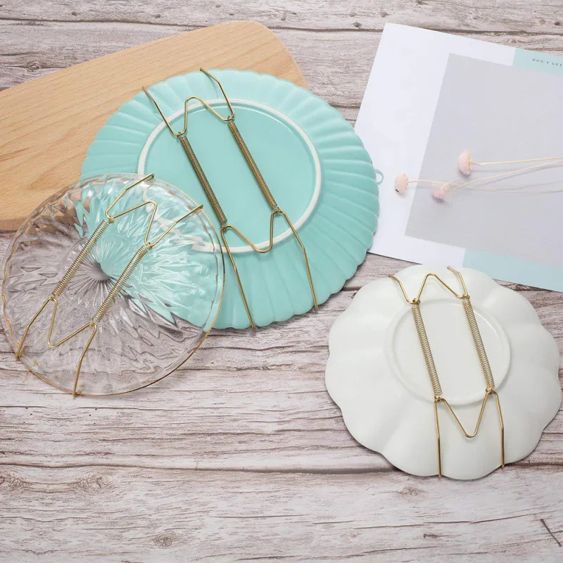 6/8/10 дюймов настенная вешалка для тарелок домашние декоративные крючки посуды