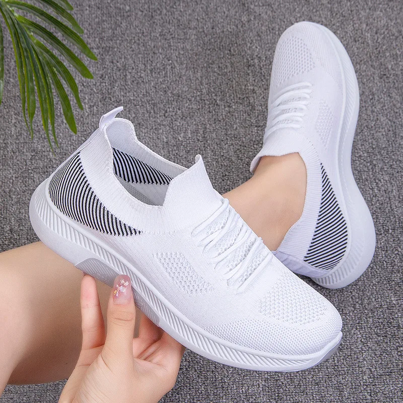 Trendy Sneakers Women 2023 summer new breathable all-match casual running shoes non-slip soft bottom Women's sports shoes
