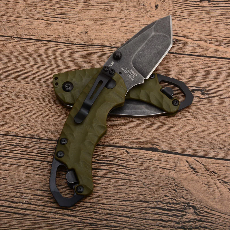 Складной карманный охотничий нож Kershaw 8cr13 с алюминиевой ручкой тактические ножи