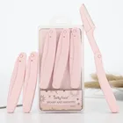 3 шт.кор. складные бритвы для бровей, бритвы для лица, складная бритва для бровей, съемная Бритва для Dermaplaning для женщин и мужчин