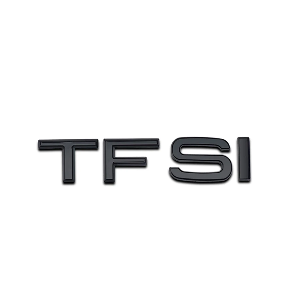 Наклейка TFSI для багажника Audi A6 C6 C5 A3 8P A1 A4 B8 A4L A6L A5 A7 A8 Q2 Q5 Q7 R8 TT S3 S4 S5 S6 S7 S8 RS RS8 RS6 RS5