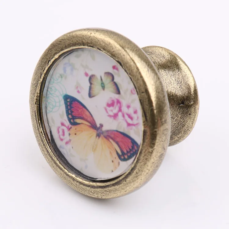 Винтажный шкаф для двери с выдвижным ящиком ручка шкафа ретро фурнитура из