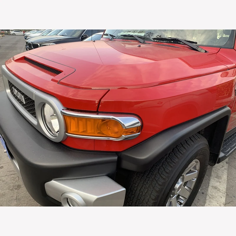 

Защитная крышка для переднего фонаря для Toyota FJ Cruiser 2007-2021, хром