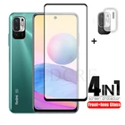 Полноразмерное стекло для Xiaomi Redmi Note 10T, искусственное стекло, Защитное стекло для Xiaomi Redmi Note 10T, фотообъектив для Redmi Note 10T