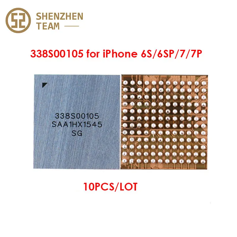 

SZteam 10pcs/lot IC Codec 338S00105 Audio IC U3101 for iPhone 6S/6SP/7/7P