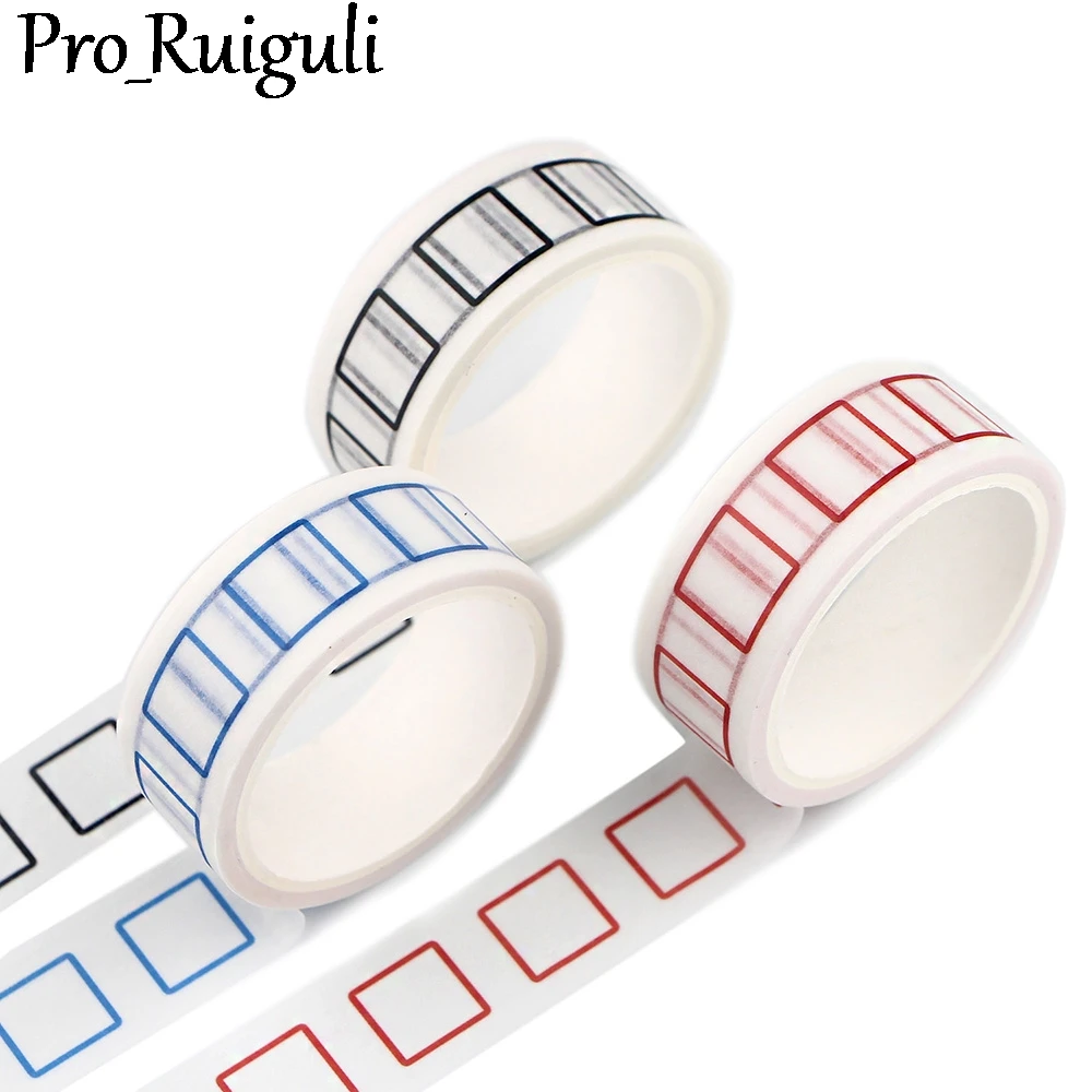

30pcs Simple lattice Pattern DIY Washi Tape Paper Office Stationery School Supply Tapes Scrapbooking Stickers Decoration