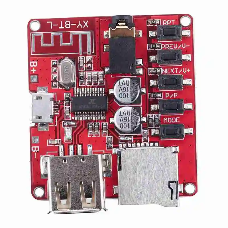 Bluetooth decoder board MP3 lossless car speaker amplifier modified 4.1 circuit | Электроника